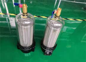 Vehicle water filter for sanitation industry lefilter