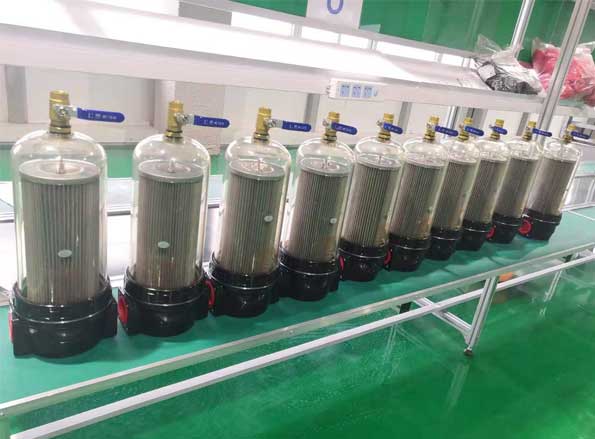 Vehicle water filter for sanitation industry lefilter