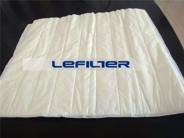 chemical fiber filtering media  washable bag air filter