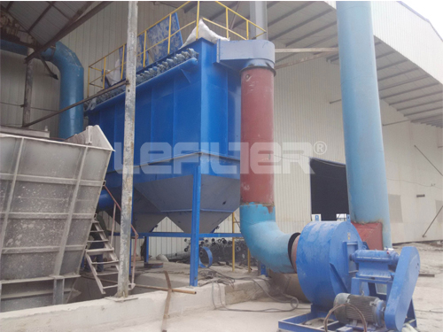 Cement Plant Pulse Jet Bag Type Dust Collector